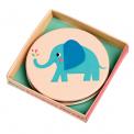 Elvis The Elephant Compact Mirror