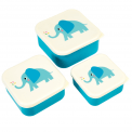 Elvis The Elephant Snack Boxes (set Of 3)