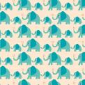 5 Sheets Of Elvis The Elephant Wrapping Paper