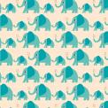 5 Sheets Of Elvis The Elephant Wrapping Paper