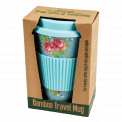 English Rose Bamboo Travel Mug