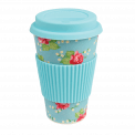 English Rose Bamboo Travel Mug