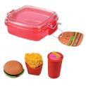 Fast Food Mini Eraser Set