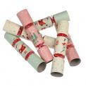 Set Of 6 Festive Family Christmas Table Crackers