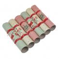 Set Of 6 Festive Family Christmas Table Crackers