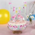 Flamingo Bay Cake Bunting Kit