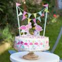 Flamingo Bay Cake Bunting Kit