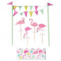 Flamingo Bay Cake Bunting Kit