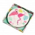 Flamingo Bay Compact Mirror