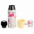 Flamingo Bay Flask And Cup