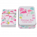 Flamingo Bay Playing Cards In Tin