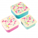 Flamingo Bay Snack Boxes (set Of 3)