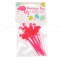 Flamingo Cocktail Sticks (set Of 12)