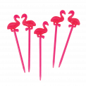Flamingo Cocktail Sticks (set Of 12)