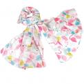 Flamingo Bay Cotton Scarf