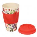 Summer Meadow Bamboo Travel Mug