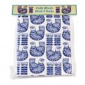 Folk Birds Kitchen Cloths (set Of 4)