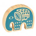 Wooden Elephant Ornament