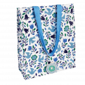 Folk Doves Shopping Bag