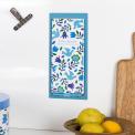 Folk Doves Magnetic Shopping List