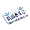 Folk Doves Matchbox Nail Files (pack Of 12)