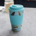 Garden Birds Bamboo Travel Mug