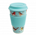 Garden Birds Bamboo Travel Mug