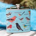 Garden Birds Hip Flask