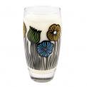 Garden Flower Drinking Glass