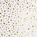 Gold Confetti Wrapping Paper (5 Sheets)