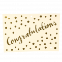 Gold Congratulations Card