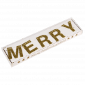 Gold Merry Christmas Garland