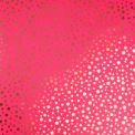 Gold Spot Fuschia Wrapping Paper