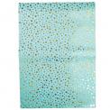 Gold Spot Sea Mist Wrapping Paper