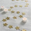 Gold Stars Christmas Garland