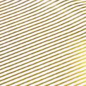 Gold Stripes Wrapping Paper (5 Sheets)
