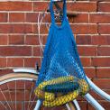 Greek Blue Organic Cotton Net Bag