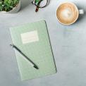 Green Abstract A5 Notebook