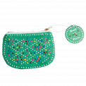 Green Beaded Purse