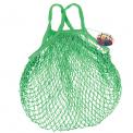 Green French Style String Shopping Bag