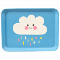 Happy Cloud Bamboo Tray