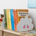 Happy Cloud Bookends (set Of 2)