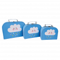 Happy Cloud Cases (set Of 3)