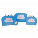 Happy Cloud Cases (set Of 3)