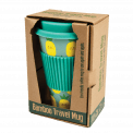 Hello Pineapple Bamboo Travel Mug