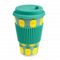 Hello Pineapple Bamboo Travel Mug