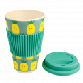 Hello Pineapple Bamboo Travel Mug