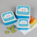 Happy Rain Cloud Snack Boxes (set Of 3)