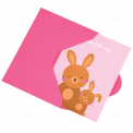 Hello Little One Bunny Card