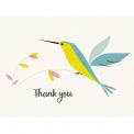 Hummingbird Thank You Card